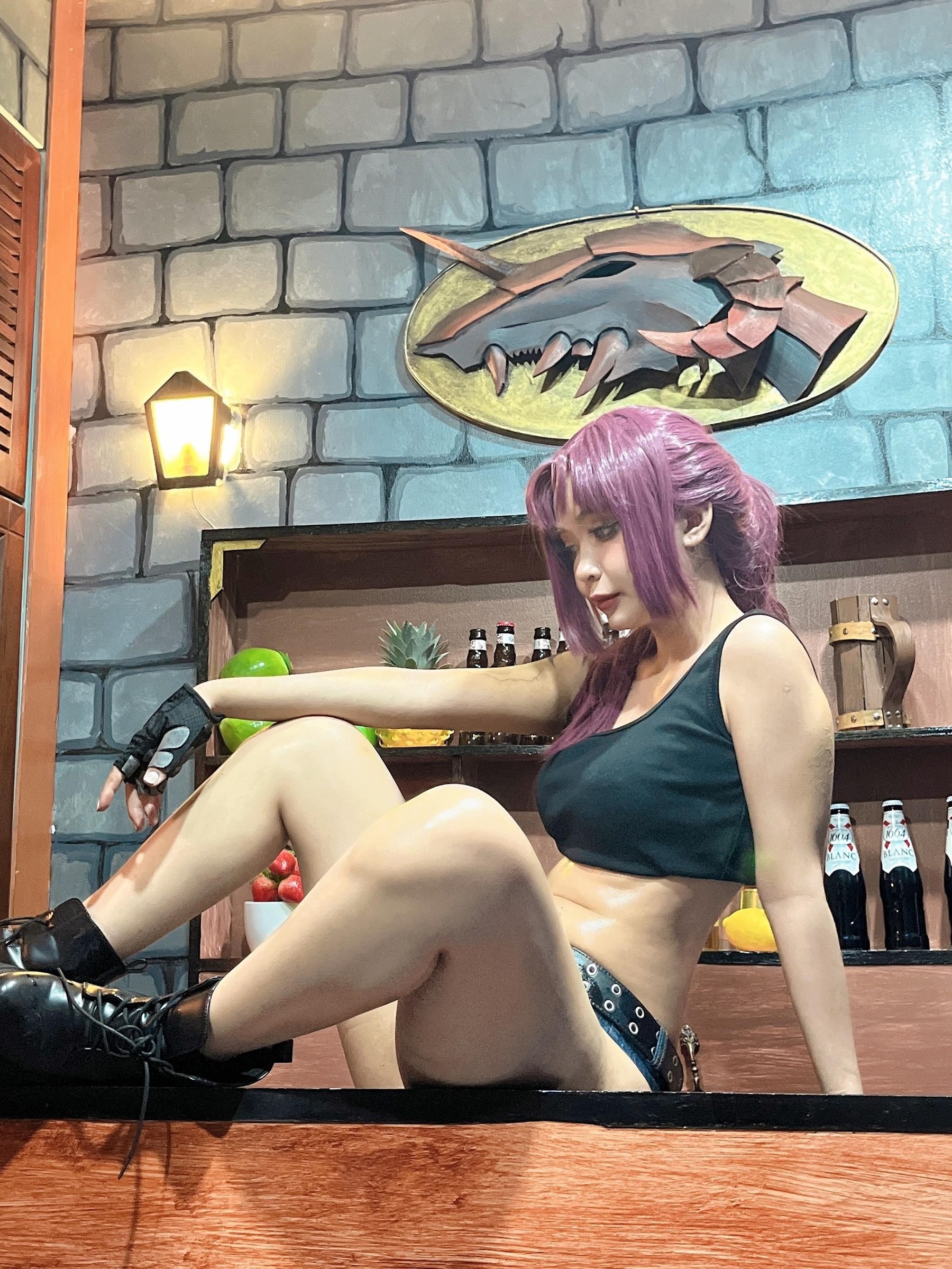 Umeko J – NO.051 Revy Black Lagoon [COMPLETE SET]-Revy Selfies [26P]插图